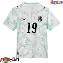 Camiseta Austria Christoph Baumgartner #19 Visitante Equipación Mundial 2026 manga corta